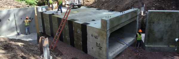 Culvert and Wingwall Installation in Andes, NY.